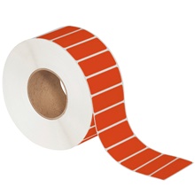 Red Direct Thermal Labels