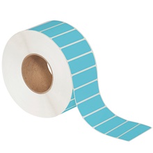 Blue Direct Thermal Labels