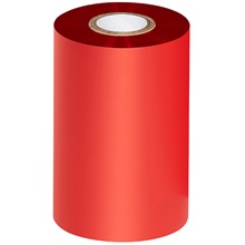 ' Red Thermal Transfer Ribbons- Wax/Resin