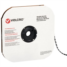 1/2" - Loop - Black VELCRO® Brand Tape - Individual Dots