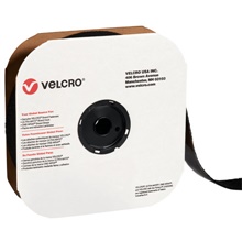 ' - Loop - Black VELCRO® Brand Tape - Individual Strips