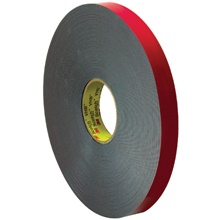 1" x 5 yds. Black 3M™ 5958FR VHB™ Tape
