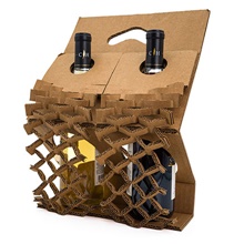 Hexpand 2 Bottle Wine Shipper Insert