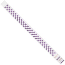 3/ Purple Checkerboard® Wristbands
