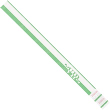 3/4 x 10" Green "VIP" Tyvek® Wristbands