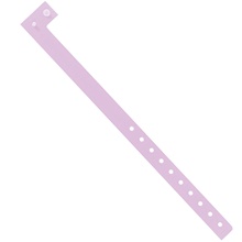3/ Lavender Plastic Wristbands