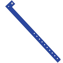 3/ Navy Plastic Wristbands