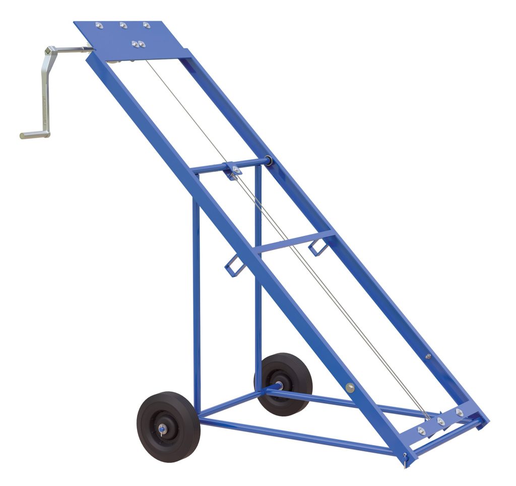 Alum Walk Ramp Wheels Hook
