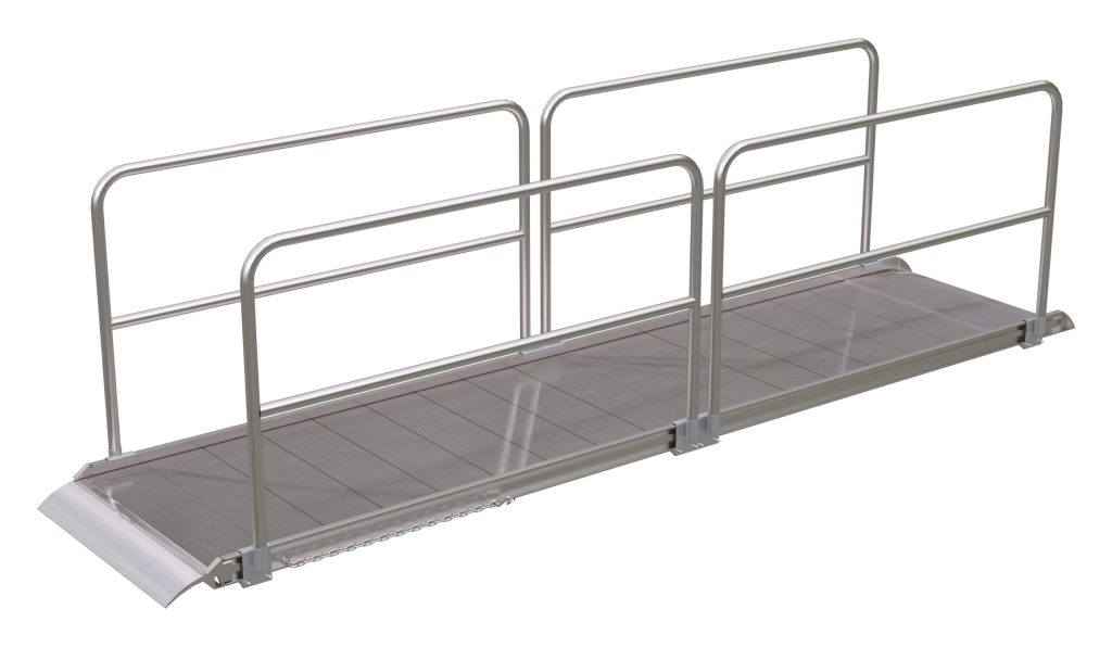 Alum Walk Ramp Handrail Overlap