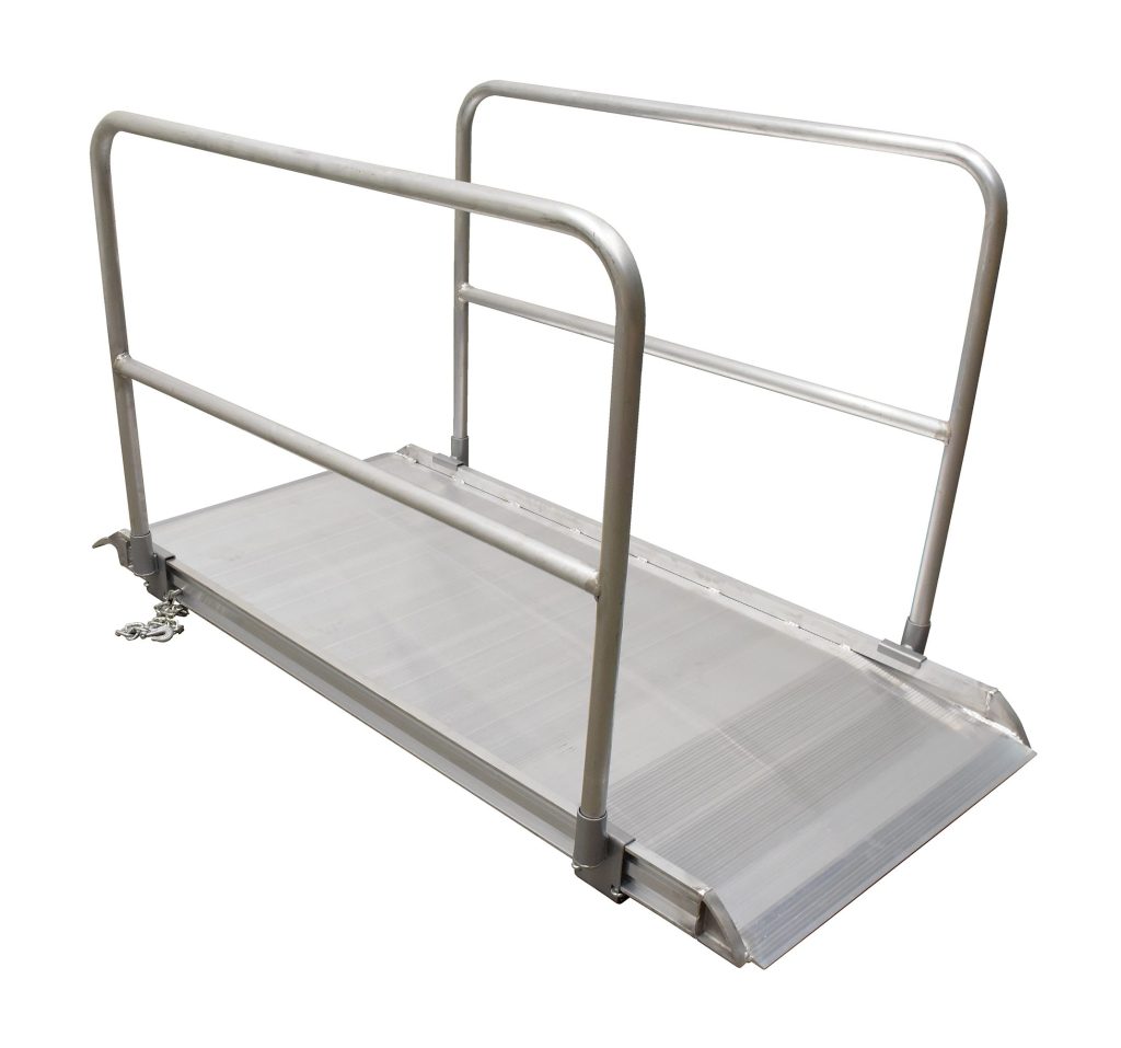 Alum Walk Ramp Handrail Overlap