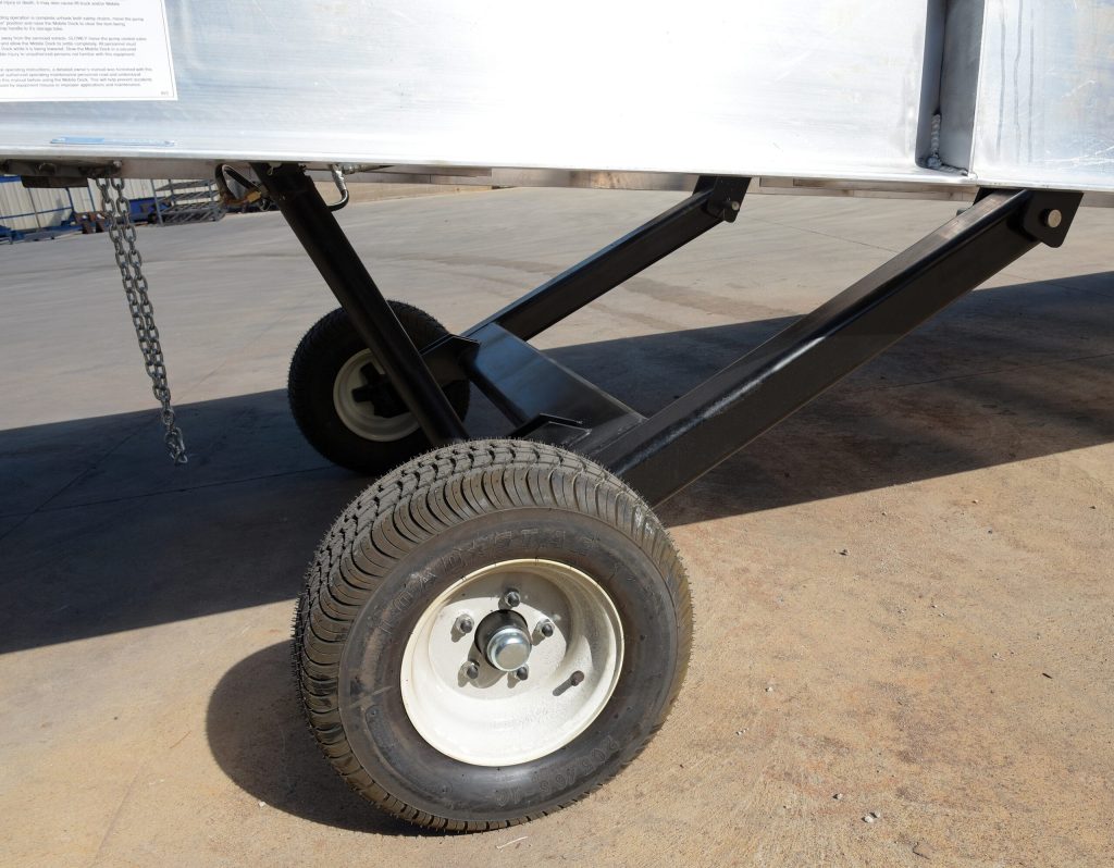 Yard Ramp Option-Pneumatic Tires
