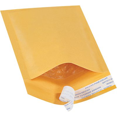 Kraft Self-Seal Bubble Mailers (500/Case)