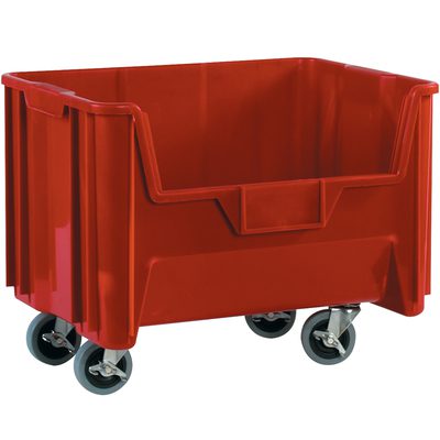 Red Mobile Giant Bins (3 Bins/Case)
