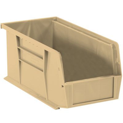 Ivory Plastic Stack & Hang Bin Boxes (12 Bins/Case)