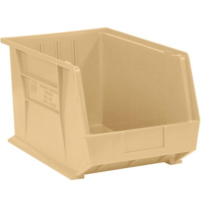 Ivory Plastic Stack & Hang Bin Boxes (4 Bins/Case)