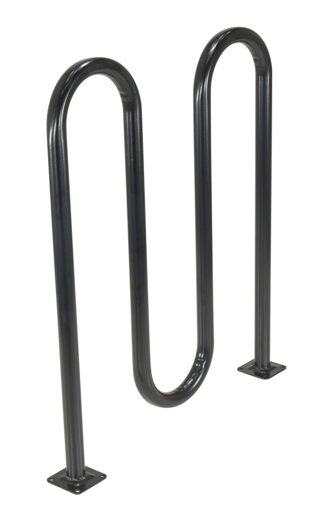 Black Bicycle Storage Rack