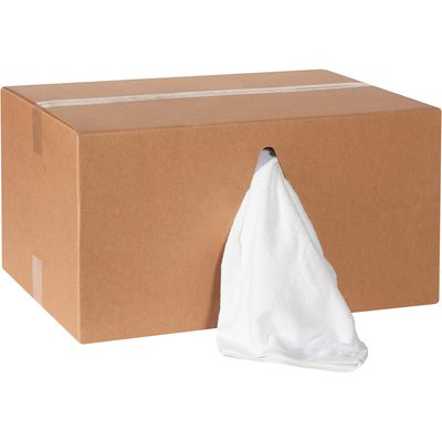 Terry Cloth Towels - White -. box (/Case)