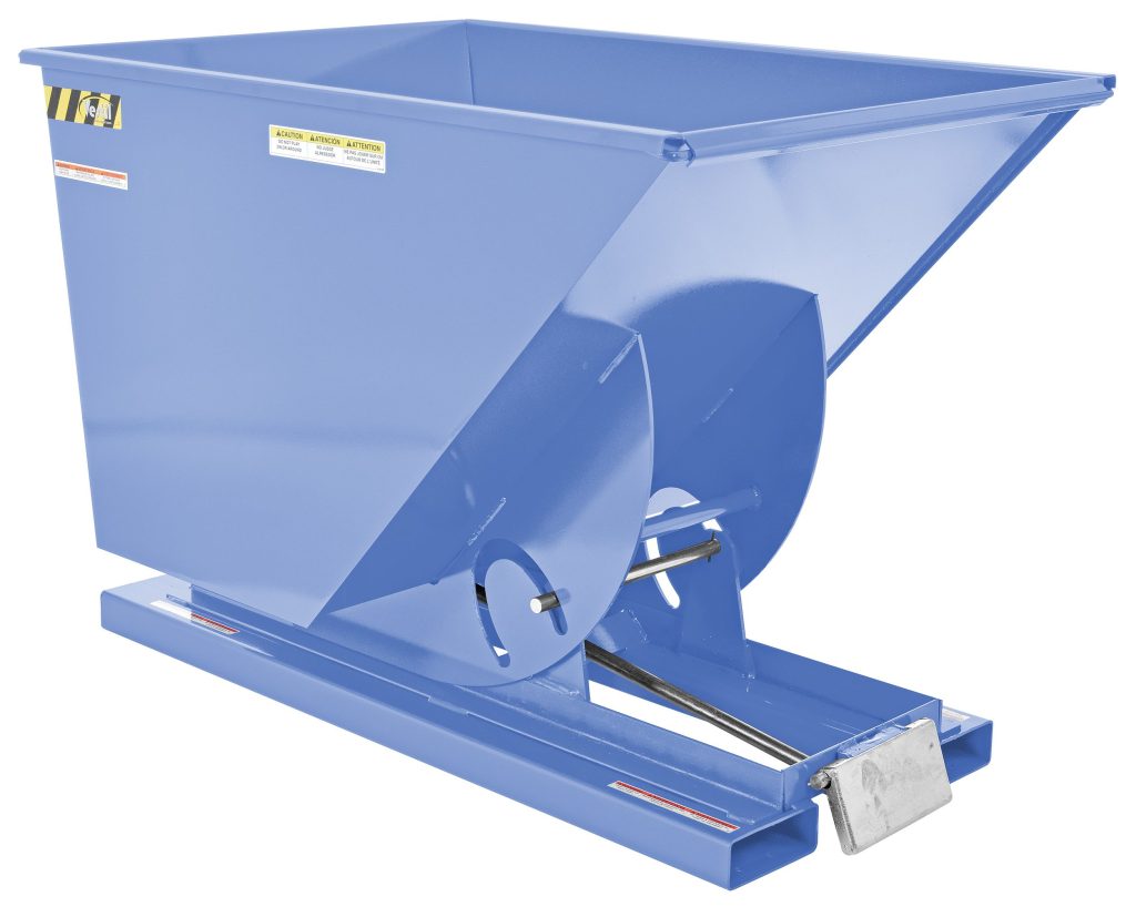 Self-Dump Hopper Hd 1 Cu YdSky Blue