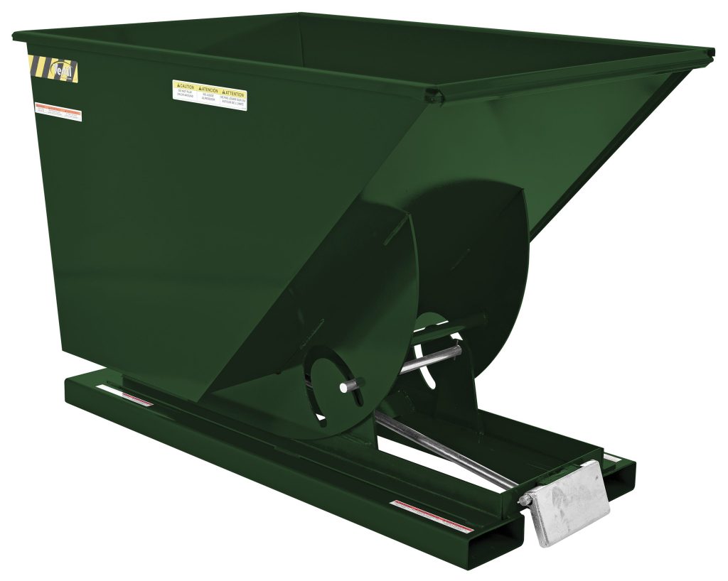 Self-Dump Hopper Hd 1 Cu YdHunter Green