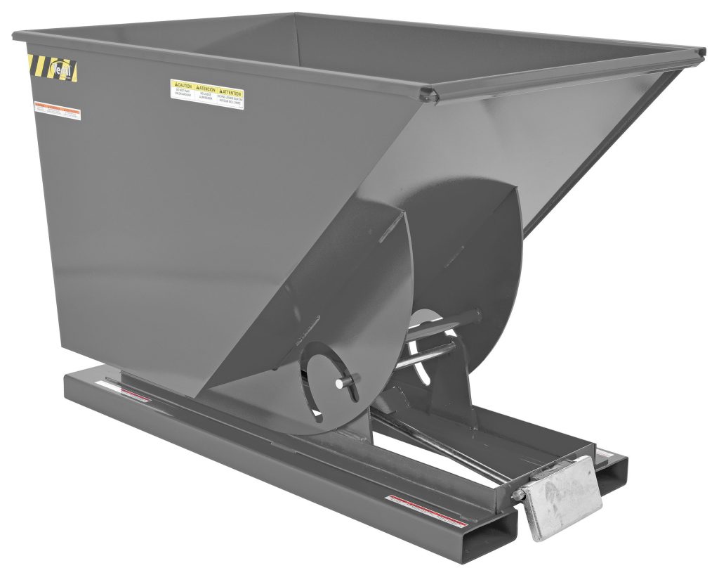 Self-Dump Hopper Hd 1 Cu YdGray