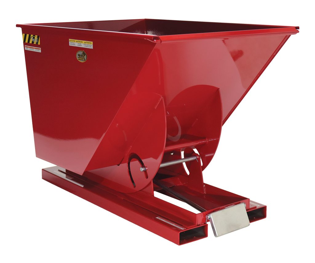 Self-Dump Hopper Hd 1 Cu YdRed