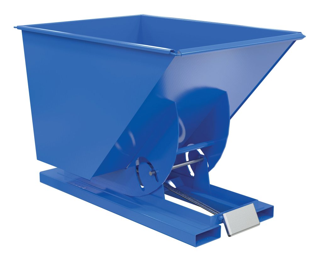 Self-Dump Hopper Md 1 Cu YdBlue