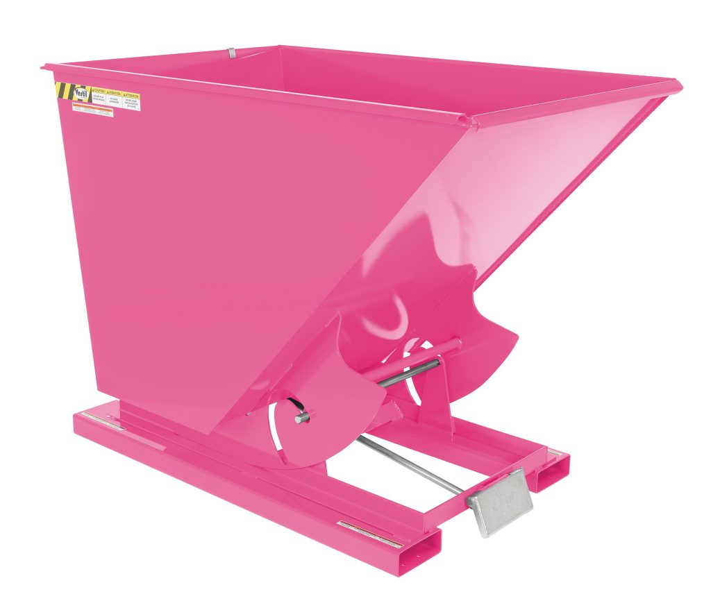 Self-Dump Hopper Ld 1.5 Cu YdBubble Gum