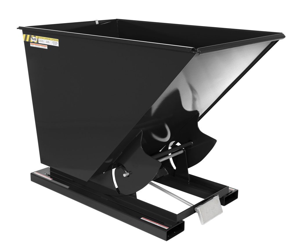 Self-Dump Hopper Ld 1.5 Cu YdBlk Hi/Gloss