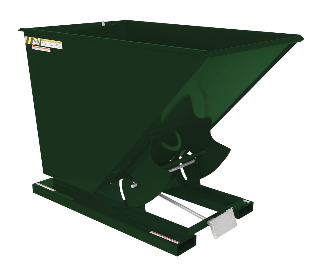 Self-Dump Hopper Ld 1.5 Cu YdHunter Green