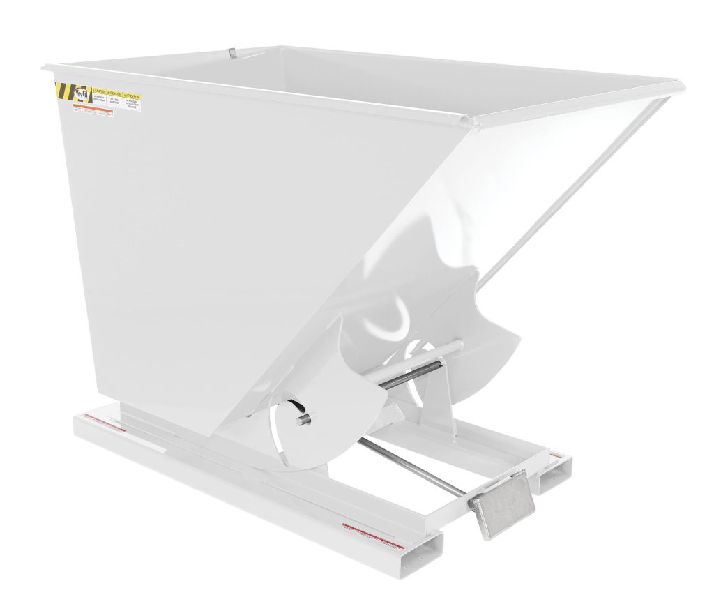 Self-Dump Hopper Ld 1.5 Cu YdWhite