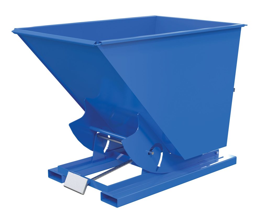 Self-Dump Hopper Md 1.5 Cu YdBlue