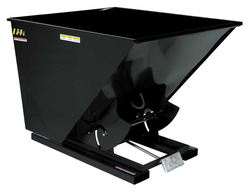 Self-Dump Hopper Hd 2 Cu YdBlk Hi/Gloss