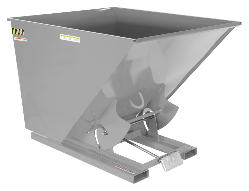 Self-Dump Hopper Ld 2 Cu YdMachine Gray