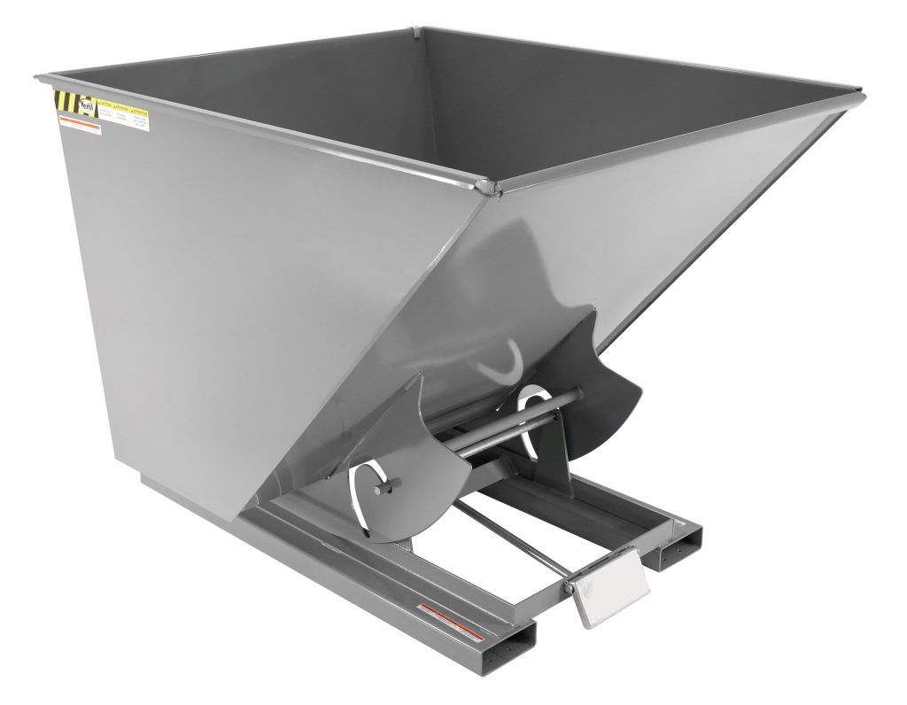 Self-Dump Hopper Ld 2 Cu YdGray