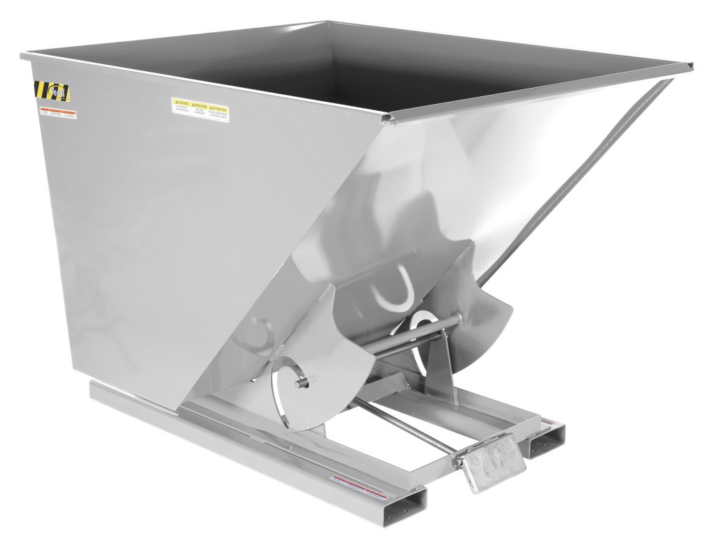 Self-Dump Hopper Ld 2 Cu YdSilver Lining