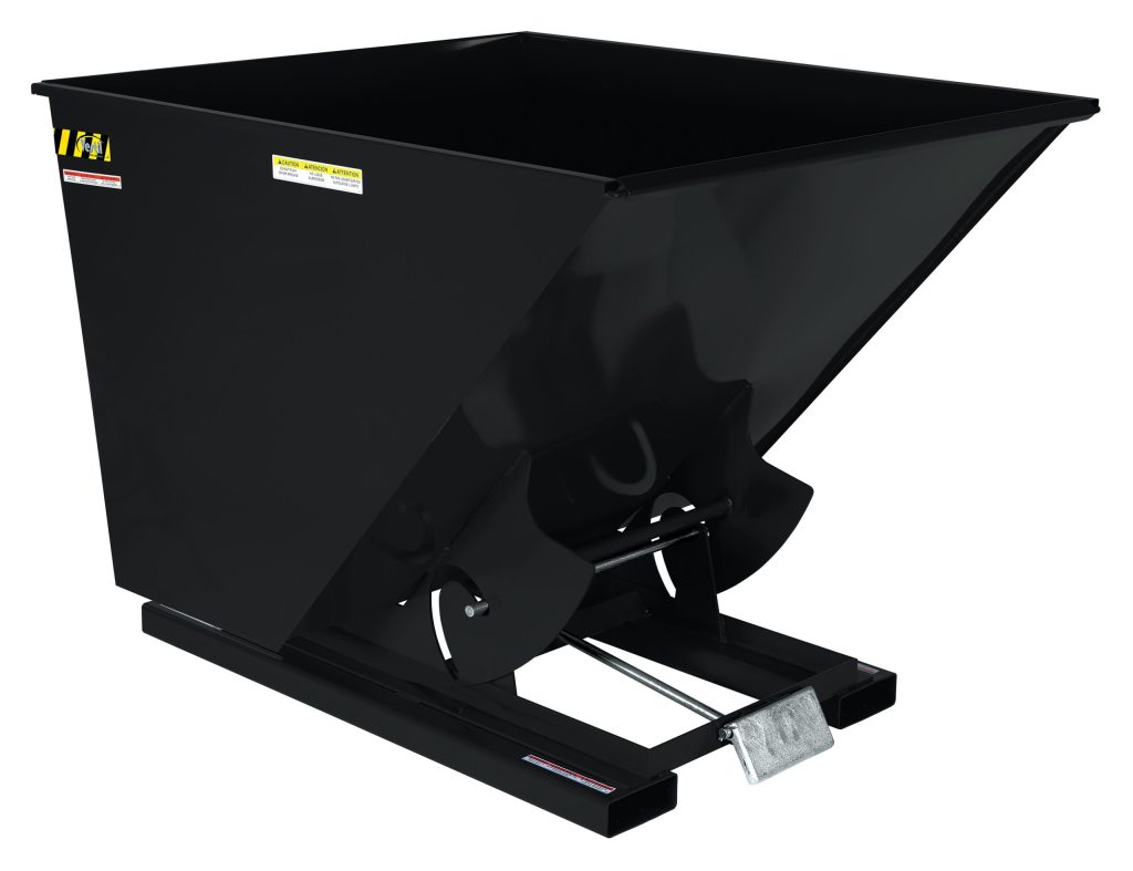 Self-Dump Hopper Md 2 Cu YdBlk Semi/Gloss