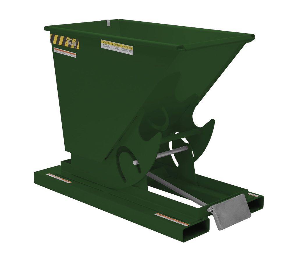 Self-Dump Hopper Hd .25 Cu YdHunter Green
