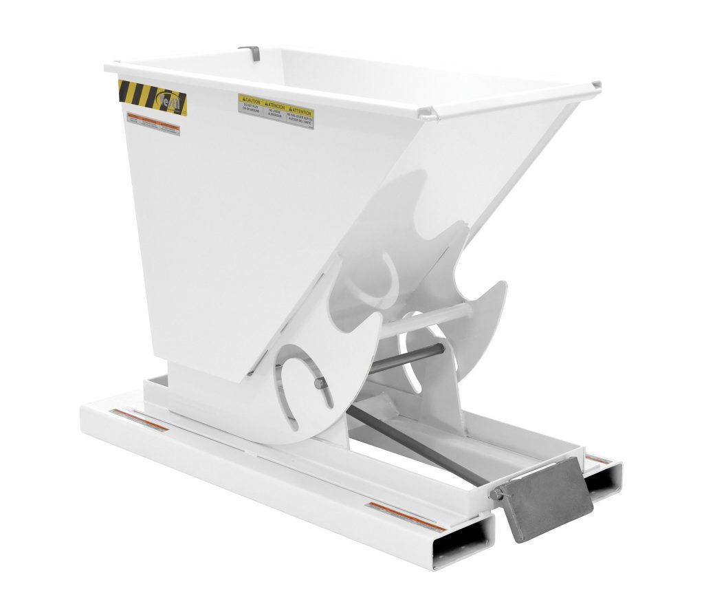 Self-Dump Hopper Ld .25 Cu YdWhite