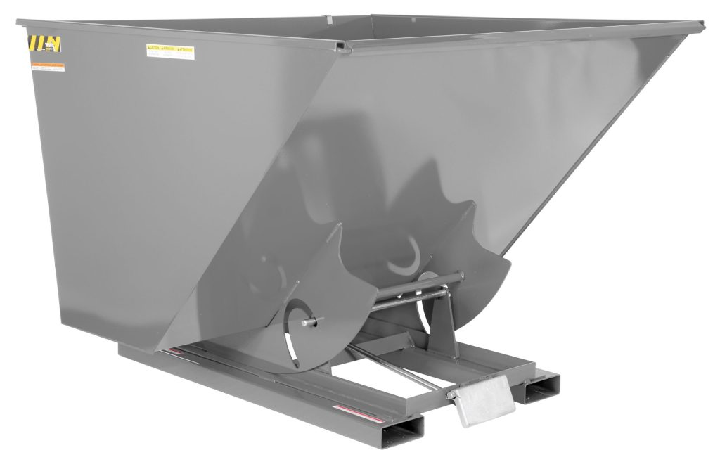 Self-Dump Hopper Ld 2.5 Cu YdMachine Gray