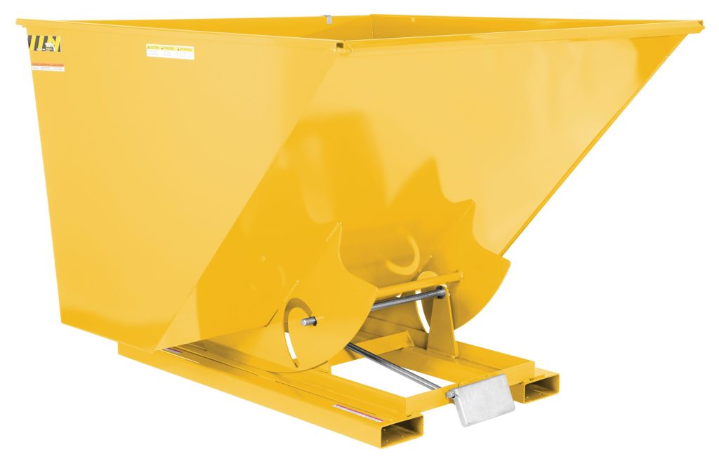 Self-Dump Hopper Ld 2.5 Cu YdYellow