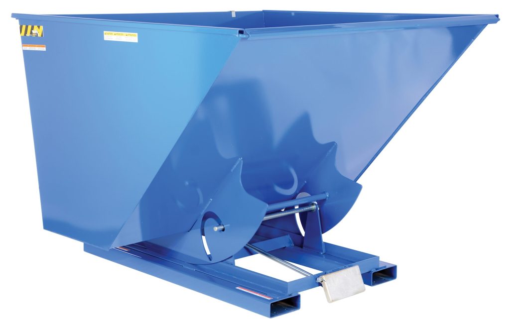 Self-Dump Hopper Ld 2.5 Cu YdBlue
