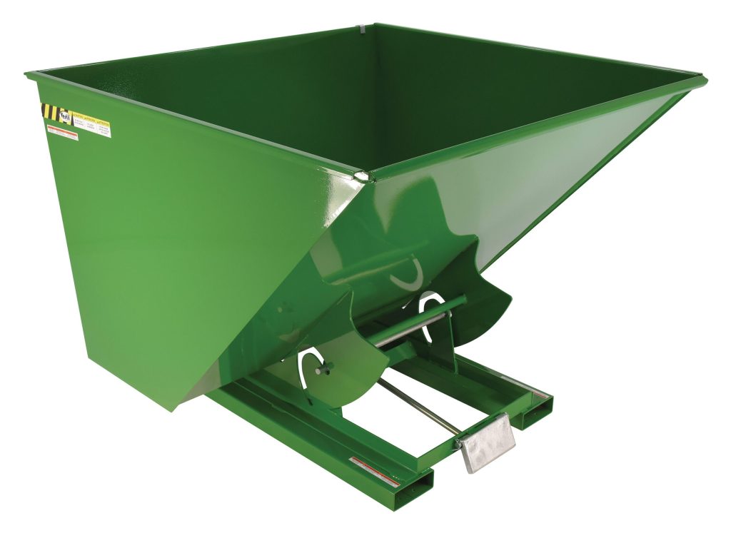 Self-Dump Hopper Md 2.5 Cu YdGreen