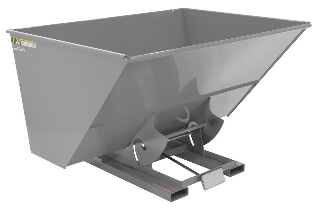 Self-Dump Hopper Hd 3 Cu YdMachine Gray