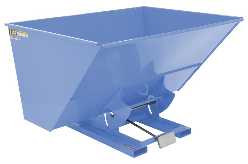 Self-Dump Hopper Ld 3 Cu YdSky Blue