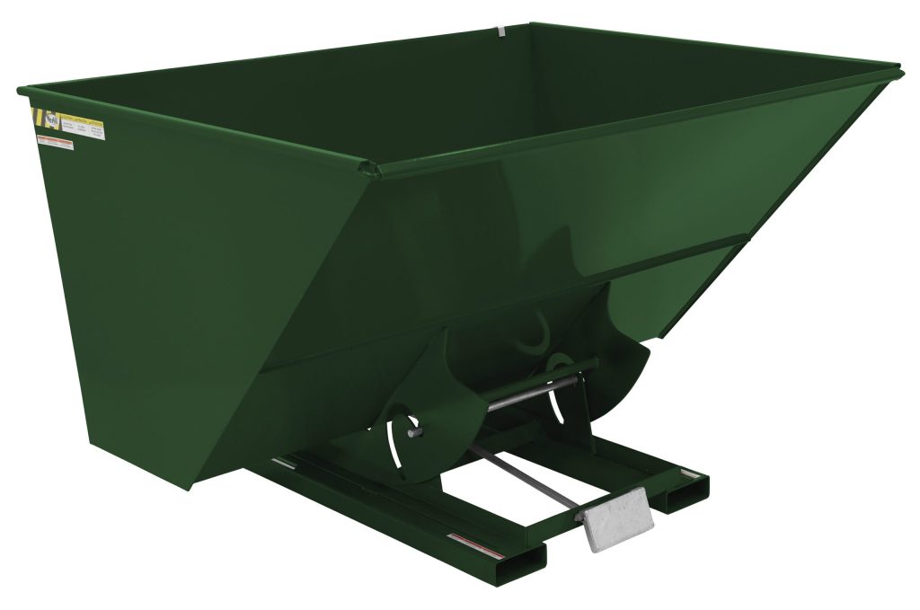 Self-Dump Hopper Md 3 Cu YdHunter Green