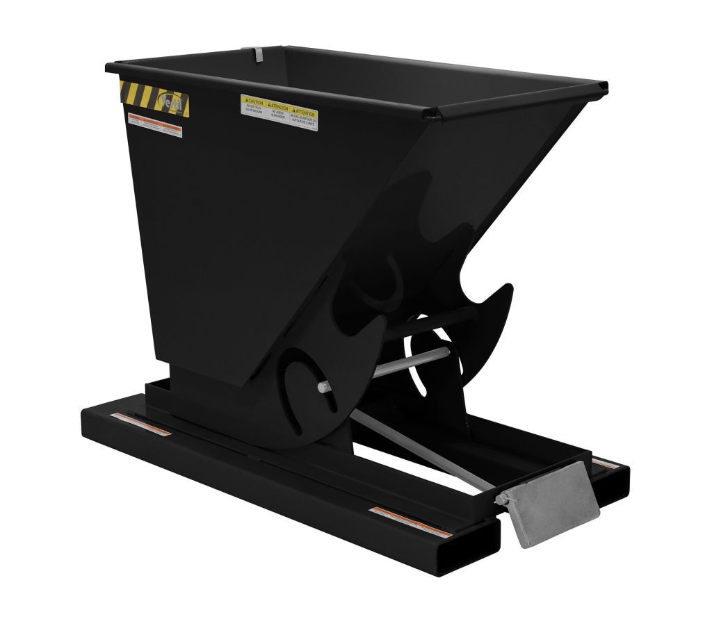 Self-Dump Hopper Ld .33 Cu YdBlk Semi/Gloss