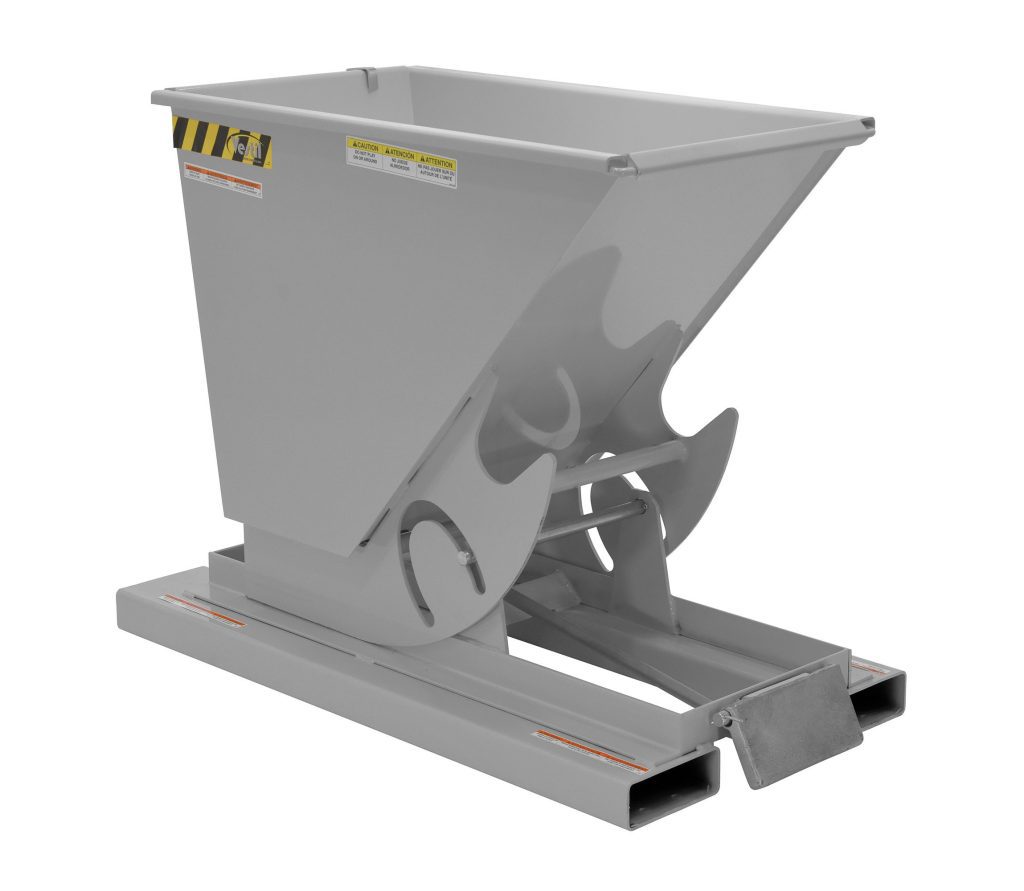 Self-Dump Hopper Ld .33 Cu YdMachine Gray