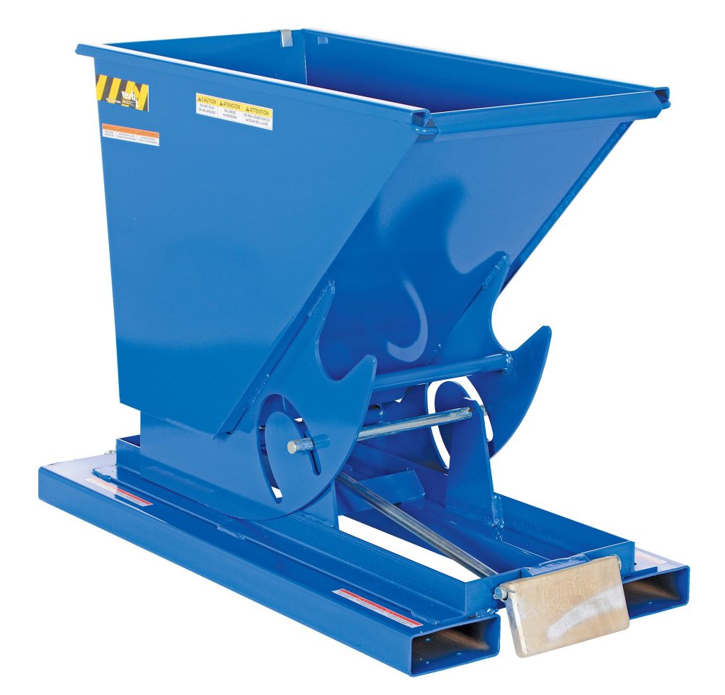 Self-Dump Hopper Md .33 Cu YdBlue