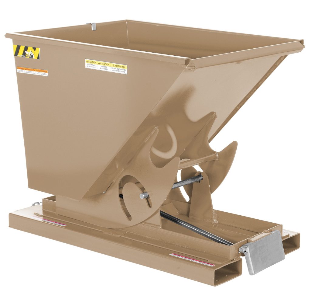 Self-Dump Hopper Hd .50 Cu YdKhaki Tan