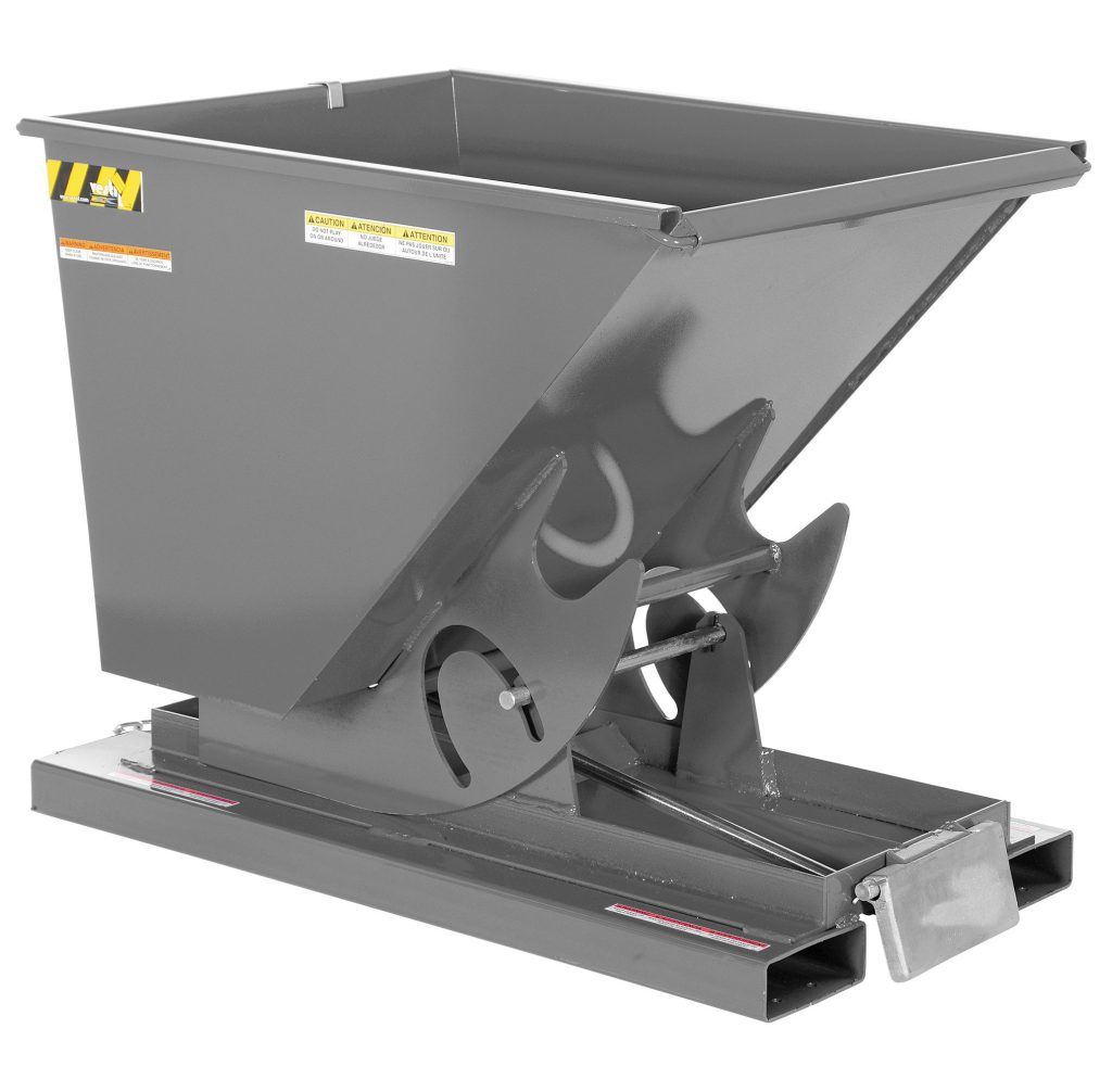 Self-Dump Hopper Md .50 Cu YdGray